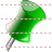 Green pin icon