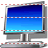 LCD monitor SH icon