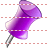 Purple pin icon