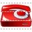 Red phone icon