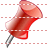 Red pin icon