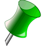 Green Pin icon