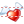 Flying heart icon