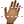 Dark hand icon