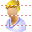 Adult patient-boy icon