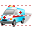 Ambulance car SH icon