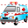 Ambulance car icon