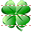 Four-leafed clover icon