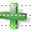 Green cross 3d SH icon