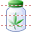 Natural drug icon