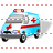 Ambulance car SH icon