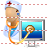 Computer doctor icon