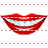 Hollywood smile icon