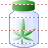 Natural drug icon