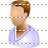 Patient-man icon