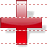 Red cross SH icon