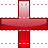 Red cross icon