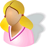 Adult Patient-Girl with Shadow icon