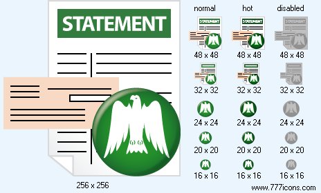 Government Billing Icon Images