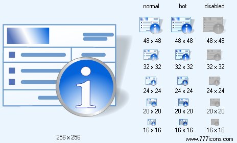 Medical Invoice Information with Shadow Icon Images