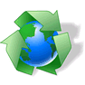 Recycling with Shadow icon