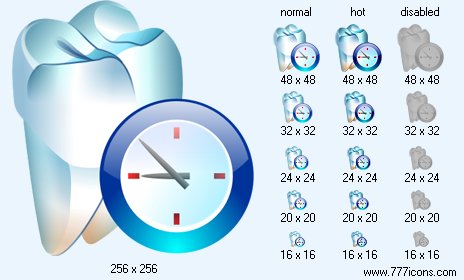 Temporary Tooth Icon Images