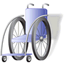 Wheelchair with Shadow icon