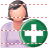 Add patient-woman icon