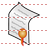 Certificate icon