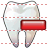 Delete tooth icon