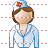 Hospital nurse icon