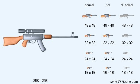 Rifle Icon Images