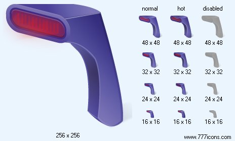 Bar-Code Scanner Icon Images