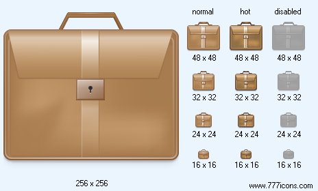 Brief Case Icon Images