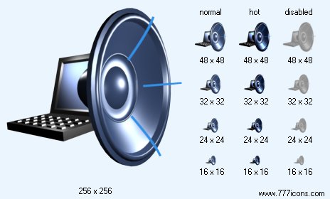 Computer Sound Icon Images