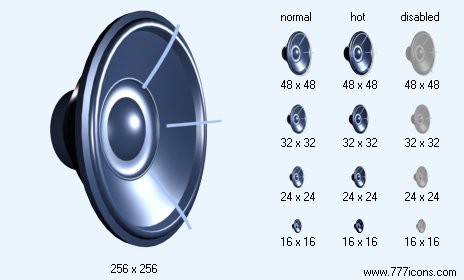 Loud Speaker Icon Images