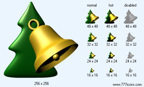 New Year Bell Icon Images