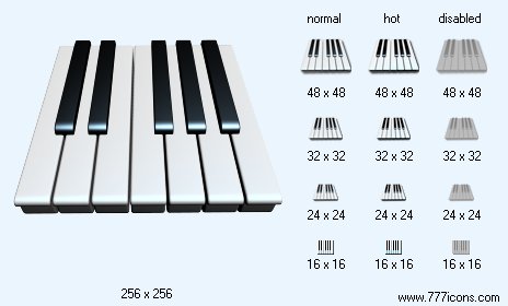 Piano Icon Images