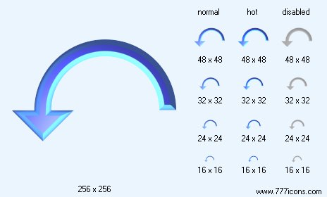 Rotate 180D-3 Icon Images