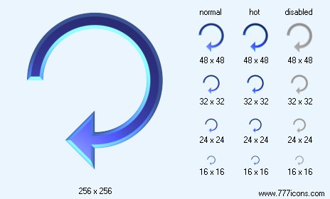 Rotate 270D-6 Icon Images