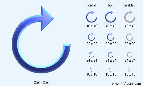 Rotate 270D-7 Icon Images