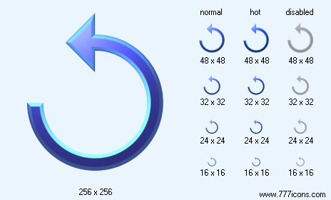 Rotate 270D-8 Icon Images