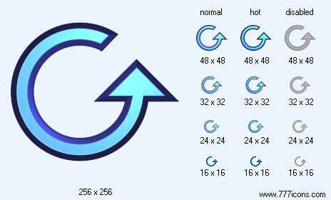 Rotate 270Db-1 Icon Images