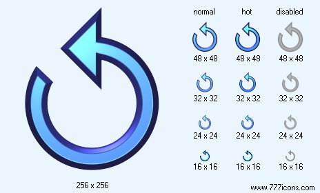 Rotate 270Db-6 Icon Images