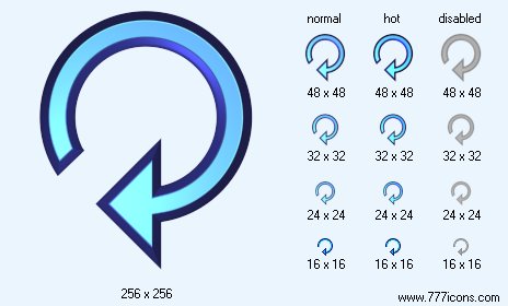 Rotate 270Db-8 Icon Images