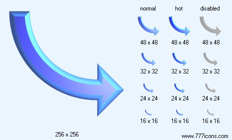 Rotate 90D-7 Icon Images