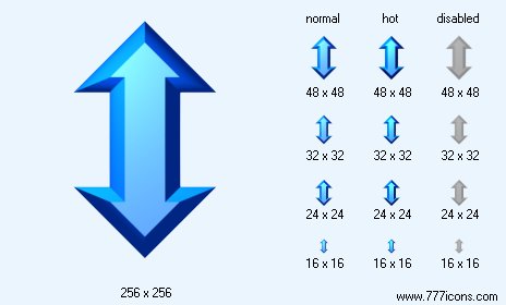 Up-Down V3 Icon Images