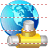 Global network icon