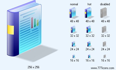 Activity Reports with Shadow Icon Images