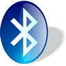 Bluetooth Symbol with Shadow icon